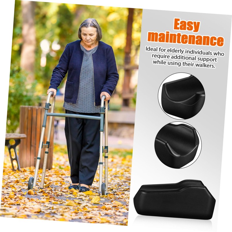 Baluue Senior Walker Accessory Upright Walker Elbow Pad Soft Forearm