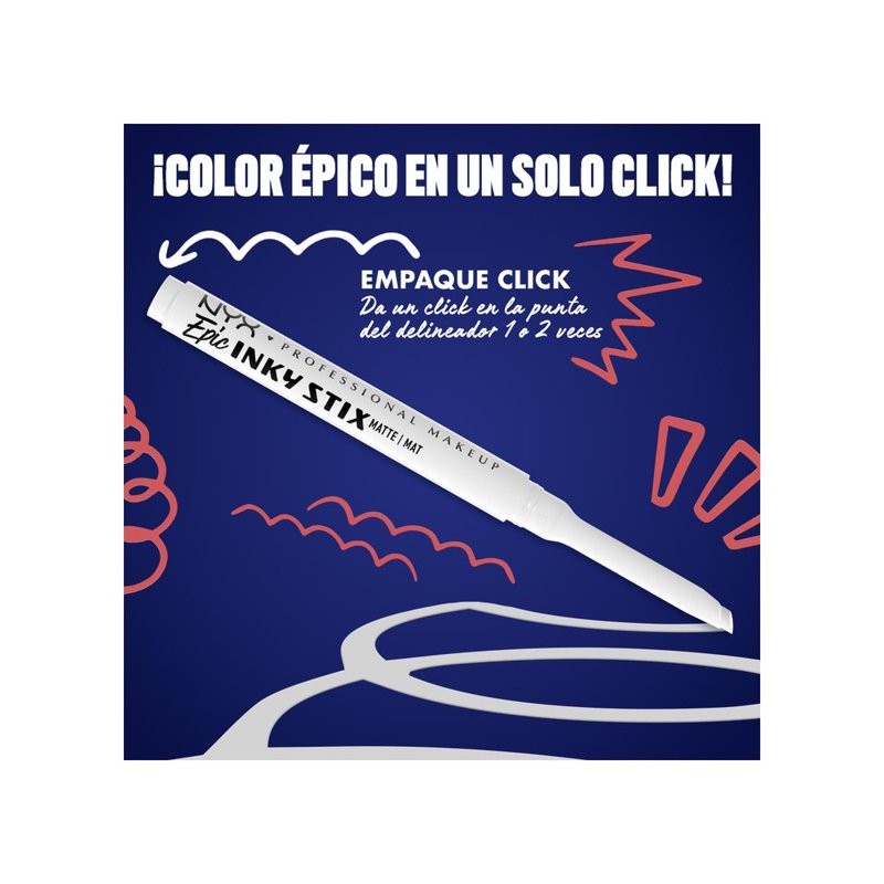 Delineador para Ojos Nyx Professional Makeup Epic Inky Stix Wired