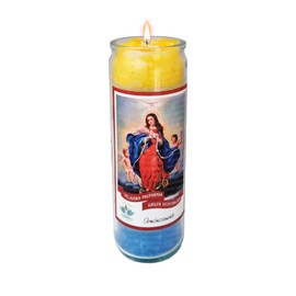 VELADORA VIRGEN MARÍA DESATANUDOS | SALUD, PETICIONES ESPECIALES, GRATITUD, VELA AROMÁTICA DE INTENCIÓN, ARMÓNICAMENTE VELAS