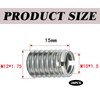 M12 Thread Insert to M10.15 mm Stainless Steel Threaded Sleeve