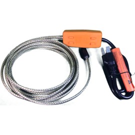 Heat Tape Easy Heat Freeze Protection Cable Waterline Heater Pre-cut to 4 Foot includes Installed Plug Head
