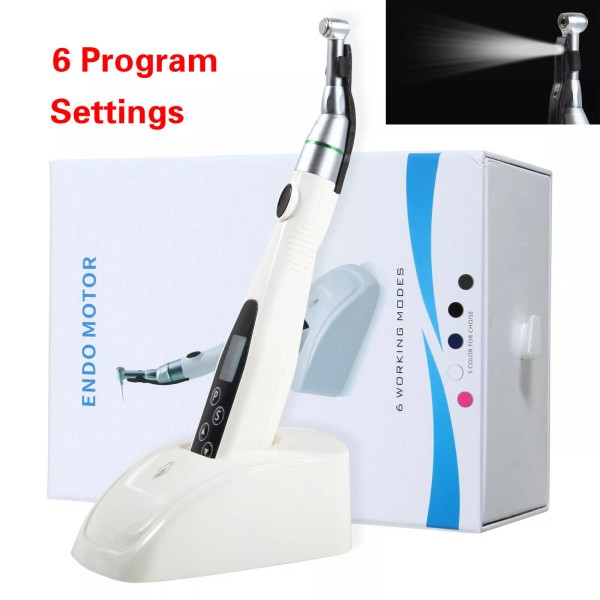 SKYSEA Dental Cordless LED 16:1 Endo Motor Contra Angle /Apex