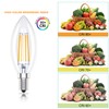 Huoqilin Huoqilin E14 Led Warmweiss Lampe,Kerzenform birne,Warmwei?(2700K), 4W Ersetzt 40W