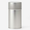 KEYUCA Dough Tea Caddy (7.1 oz (200 g) / Silver/Steel),