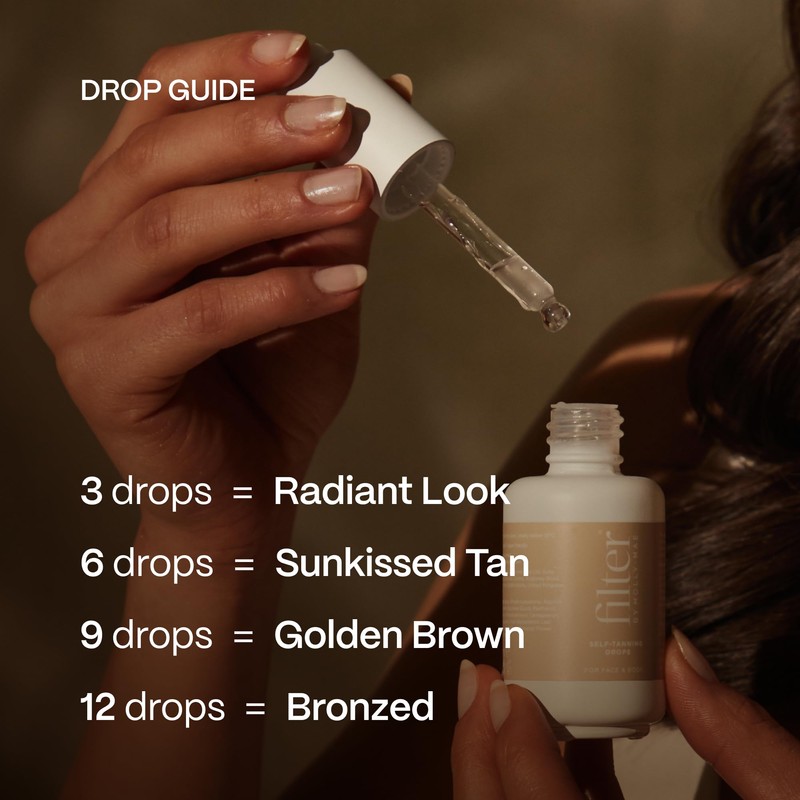Filter by Molly-Mae Self Tanning Drops | Natural Looking Bronzed