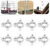 50pcs Electric Fence Insulators Pulse Electric Fence Terminal Rod Insulators