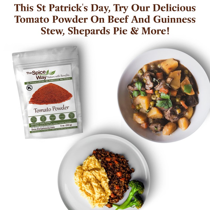 The Spice Way Tomato Powder - (8 oz) dried tomatoes