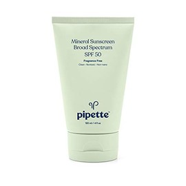 Pipette Protector solar mineral SPF 50 de amplio espectro con óxido de zinc no nano (4 onzas)