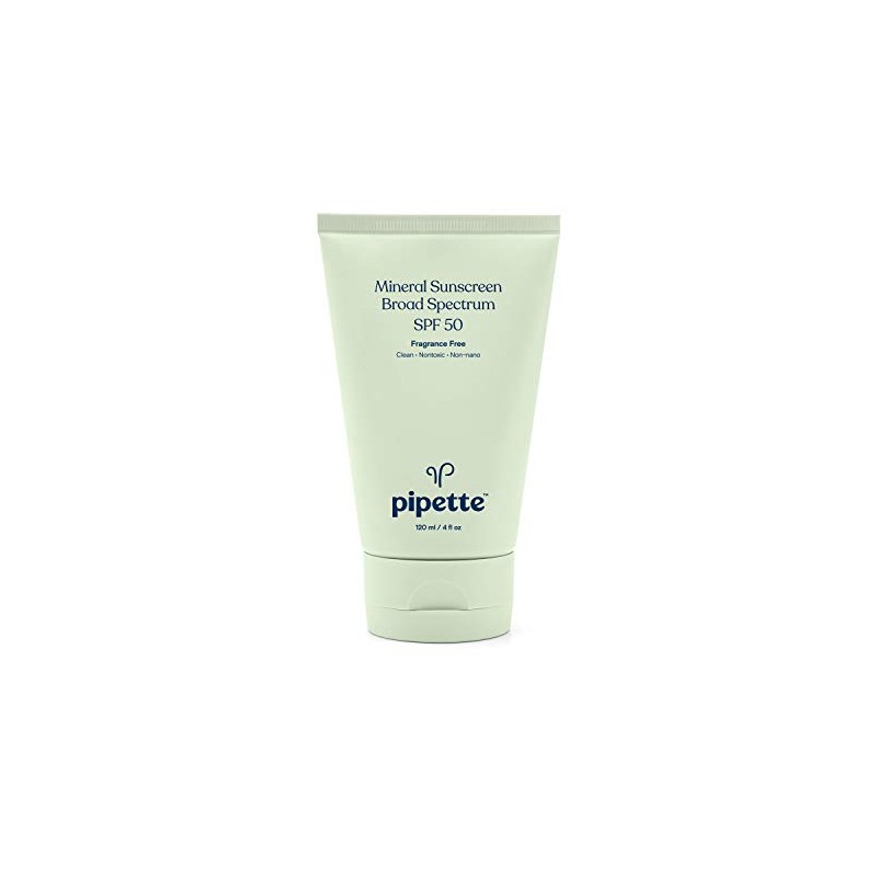 Pipette Protector solar mineral SPF 50 de amplio espectro con