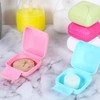 XLKJ Pack of 2 Soap Dish, Small Soap Box with
