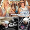 Patriotic 250th Anniversary USA Winged Ceramic Car Cup Coasters for