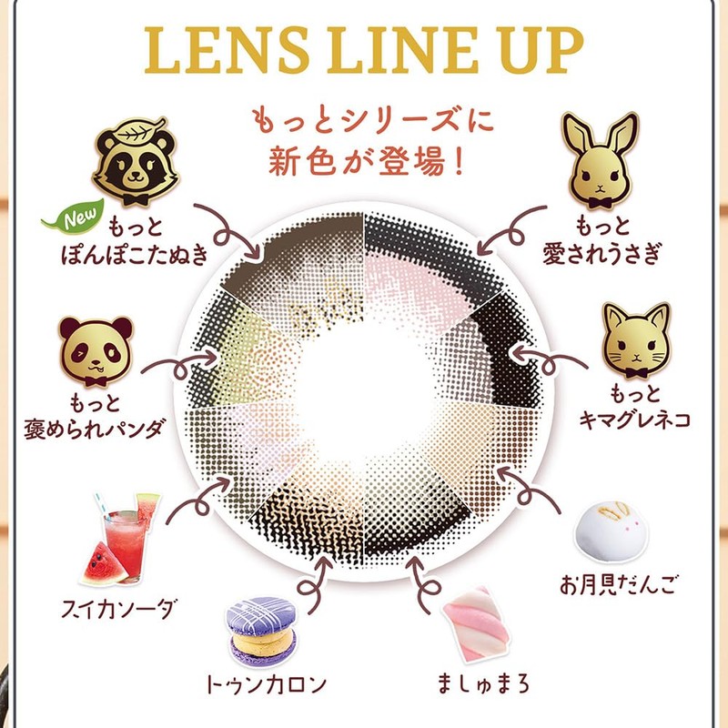 【 明日花キララ プロデュース 】カラコン フルーリー マンスリー Flurry 1month【 1箱3枚入 】PWR：-00.00／COLOR：スイカソーダ