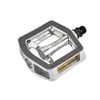WELLGO PD-OTR-M004 Full Flat Face Pedal, Silver, C318DU