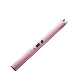 Candle Lighter, Rechargeable Arc Lighter with LED Battery Display USB Lighter for Candles, Gas Stoves, Canping & BBQ (Black & Black)