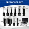 SHDIATOOL Diamond Core Drill Bits Hole Saw Kit for Porcelain