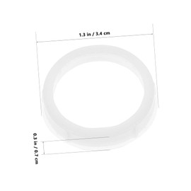 DOITOOL 2sets Grinding Wheel Reducer Bushings for Grinders Bench Grinder Adapter Kit Wheel Reducing Bushings Plastic