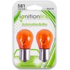 Amber Orange 12V 21W Bayonet Indicator Signal Off Set Pins