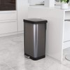 Glad 20 Gallon / 75.5 Liter Extra Capacity Stainless Steel