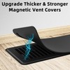 Magnetic Vent Covers (4 Pack) Vent Covers for Home Floor,