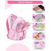Tanou School Bags for Girls, Kawaii Backpack for School Girl