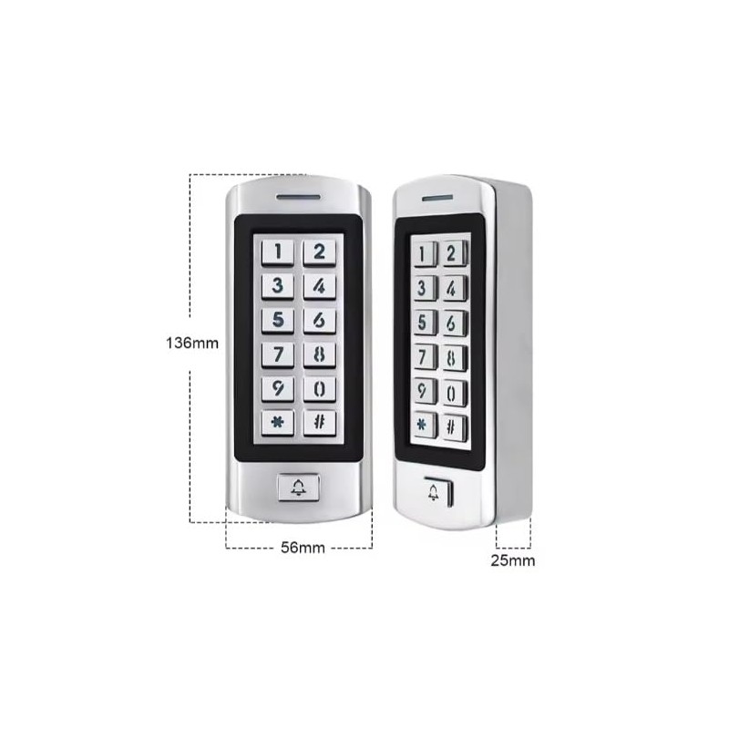 Stainless Waterproof Door Access Control System Kit, 300kg/660lbs Force Electric