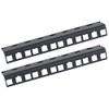 HMF 66804-02 Rack Rail for Server Cabinet, Pack of 2,