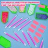 60PCS Diamond Art Painting Tools 5D Diamond Art Wax Accessories