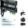 Ubit WiFi 6E AX210 PCIE WiFi Card Extends to 6GHz