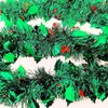 YLAB - 3 Strands of Holly Berry Tinsel - 2