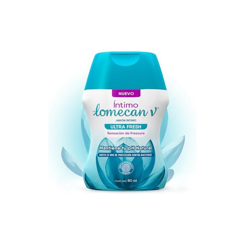 LOMECAN Ultra Fresh Jabón Líquido Intimo Versión De Bolsillo. Contiene