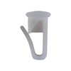rewagi High Quality Gliders White with Flat Head 10 x