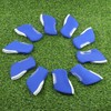 10pcs Golf Club Iron Head Cover Golf Iron Protector (Blue)