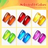 Born Pretty Neon Jelly Gel Nail Polish Glass Crystal Spring