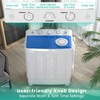 Auertech 28 Lbs Portable Washing Machine, Portable Washer for Apartment