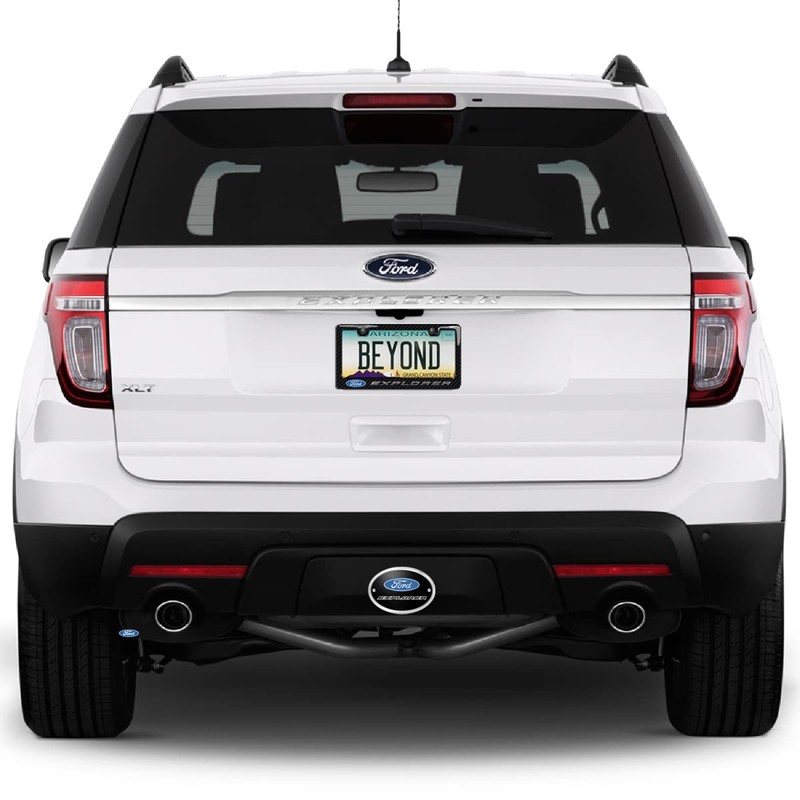 iPick Image Made for Ford Explorer 3D Logo on Black
