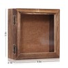 VAULTUSCN Shadow Box Frame 5x5 , Small Shadow Box Frame