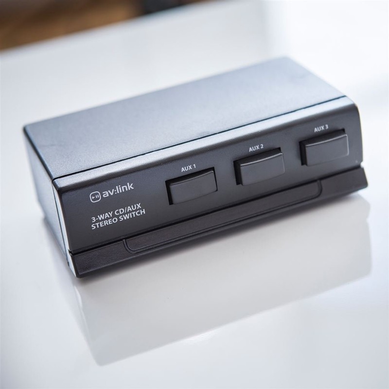 3 Way Cd/Aux Stereo Switch