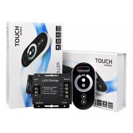 Unbranded DC12-24V 12A 18A LED Strip Light RF Touch Remote Controller Dimmer for 3528 5050 - 6key Single COLOR