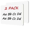2 PC Small White Board Dry Erase Classroom Pack Boards