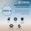 Cabana Filters 14x30x1 AC Furnace Air Filter, Merv 8 Capture