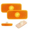 GuusCar 2x Side Marker Light Lamp Lens for Ford Transit