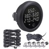 CNRAQR Five Display Air Suspension Gauge Air Ride Air Pressure