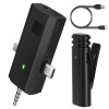 Wireless Microphone Clip On Omnidirectional Noise Reduction Live Streaming Equipment