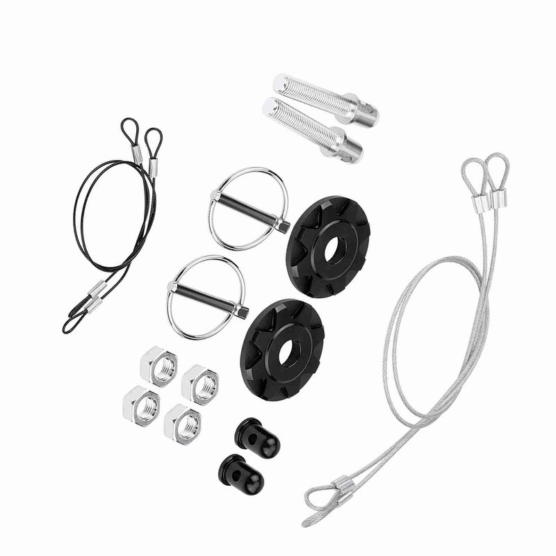 CNC Aluminum Alloy Car Racing Hood Pin Lock Appearance Kit