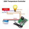 Temperature Controller Binghe Pack of 2 W3230 12 V Digital