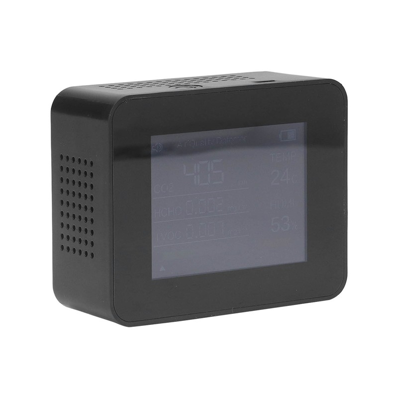 Portable Carbon Dioxide Detector USB Charging Temperature and Humidity Tester
