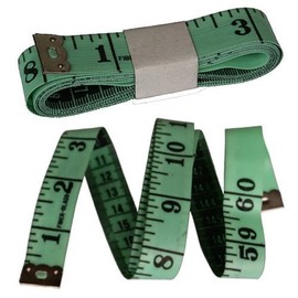 1 Tailors Tape Measure green ( hi )
