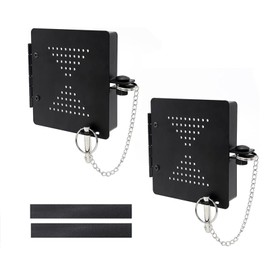 AIXXCUVQ Must-Have RV Accessories 2025 RV Bumper Caps for Sewer Hose Fits Standard RV 4inch Square Bumpers Metal Camper Sewer Cap