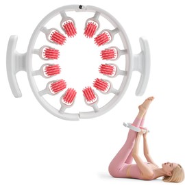 Cellulite Massager, Massage Roller with Handle, Manual Anti-Cellulite Massager with Removable Massage Heads, Fascia Roller, Legs Massager for Thighs, Anti-Celulitis, Body Shaping