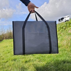 Buystarget Extra Large Cooler Bag Box Insulated Thermos Portable Lightweight Keeps Food Drinks Cool Cooling Delivery Bags Beach Camping BBQ Shopping Fishing Picnic Lunch Outdoor Travel (60L Grey)